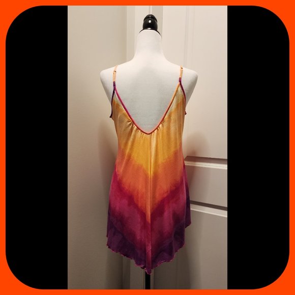 IN BLOOM BY JONQUIL || Colourful Tie Dye Chemise (SIZE M) - Picture 4 of 8